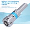 Collet Chuck Holder Floating Tapping Tool Extension Rod Straight Shank