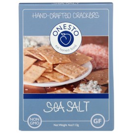 ONESTO Sea Salt Crackers, 4 OZ