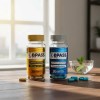 Kit Bpass Dorado Y Azul 30 Caps Bpri Suplemento Antes