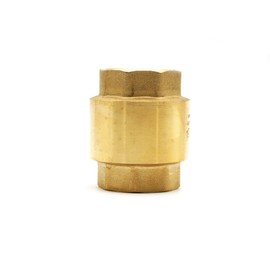 DOJA Barcelona | Water Return Valve | PN16 Retention Valve Internal Thread 1/2 Inch | In Brass | Plastic Shutter | Anti-Return Valve | Anti-Return System | Water Return Regulator