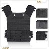 KUIEDIS Tactical Outdoors Vest,Lightweight Airsoft Vest,Adjustable Breathable Paintball Police BattleVest