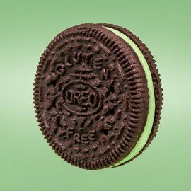 OREO Gluten Free Mint Creme Chocolate Sandwich Cookies, Gluten Free Cookies, 12.47 oz