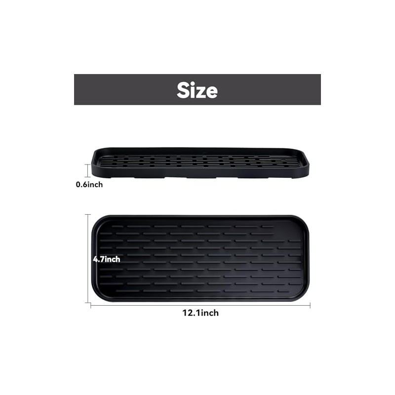 Drip Pan Compatible with Drink Dispenser, 1 Pack Silicone Tray