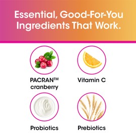 vH Essentials Probiotics for Women with Prebiotics, Cranberry & Vitamin C - 120 Capsules (60 Day Supply) -Probiotics Support Gut Balance, Health & Urinary Tract Health for Women