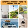 Ayaport Adjustable Rope Hanger 1/8" x 8' Kayak Rope Tie
