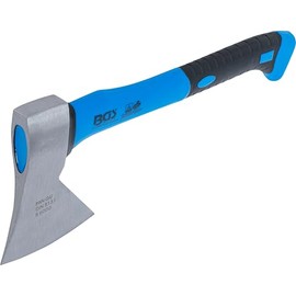 BGS 3800 Hand Axe with Fiberglass Handle, Silver/Black/Blue, 600 g