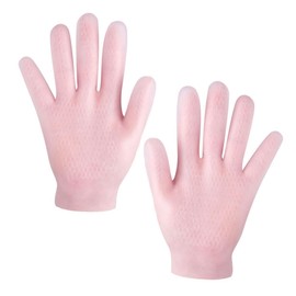 TOVINANNA 1Pair Dry Hand Moisturizing Gloves for Women Skid Skin Friendly Exfoliating Lotion Gloves for Overnight Use Suitable for Hand for Home Care and