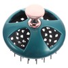 WOONEKY Shampoo Comb Convenient Scalp Massager Compact Scalp Exfoliator Scalp