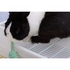 RUBYHOME Large Rabbit Litter Box 14" x 9.4" Bunny Toilet