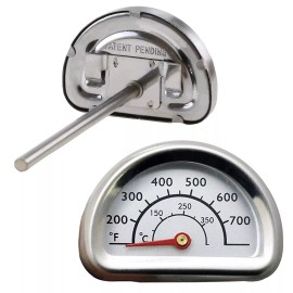Unbranded Thermometer Heat Indicator Replacement for Charbroil 463271314 Grill Model New