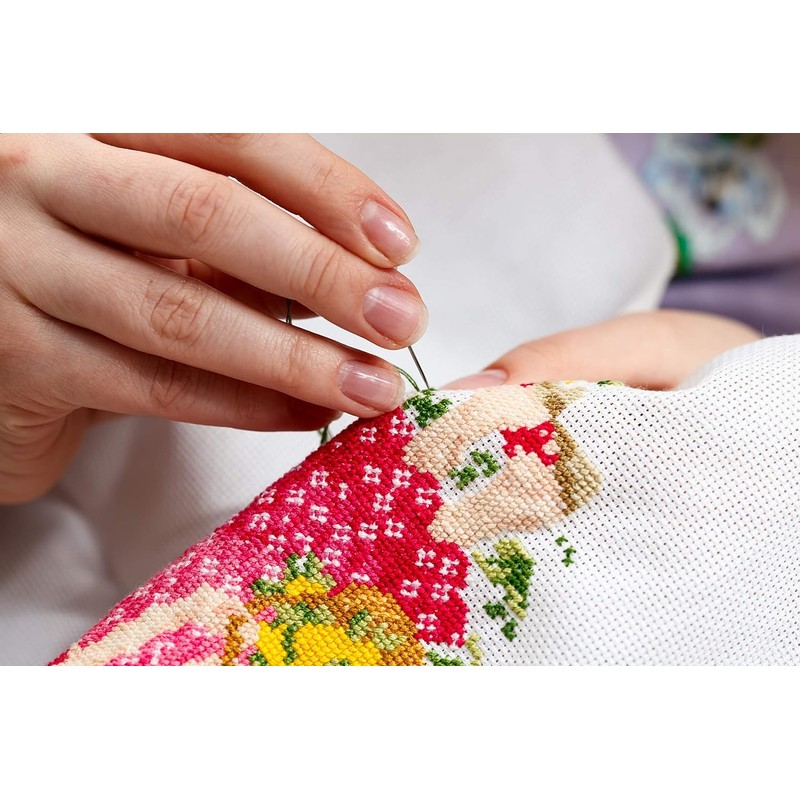 Funcrostitch - Kit de punto de cruz, diseño impreso de