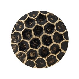 B.C. Upholstery Decorative Nails - CS No. 6910-BL 1/2 - Honey Comb Bronze Lacquered - 7/16" D x 1/2" L (1000 Count)