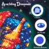 Drum Diamond Painting, Musical Instrument 5D Sparkling Diamond Painting Kit