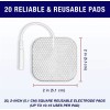 Dr. Ho 20 Pads Package. TENS Electrodes Pads 2”x2” Can