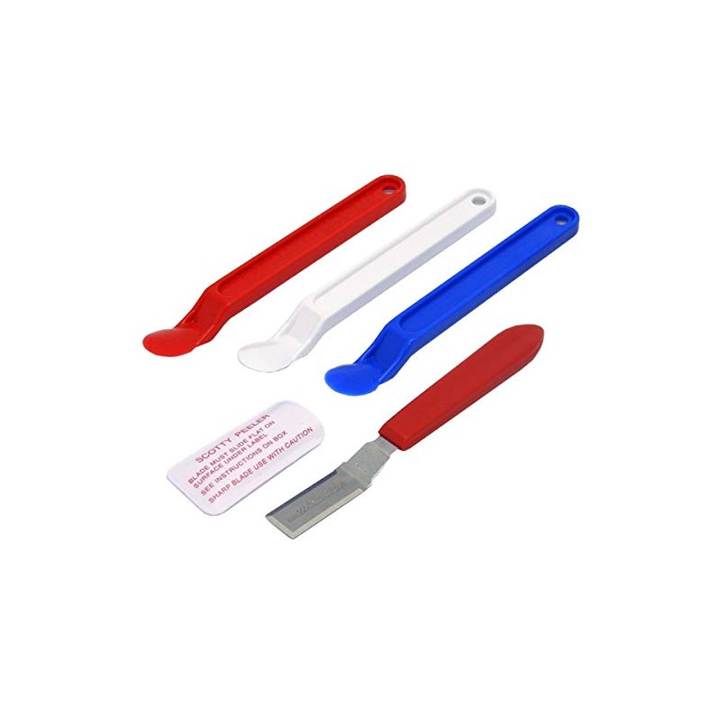 Scotty Peelers Label & Sticker Remover - 3 Plastic Red,