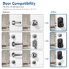 VANZBON Smart Door Knob Lock with Keypad,Keypad Door Knob with