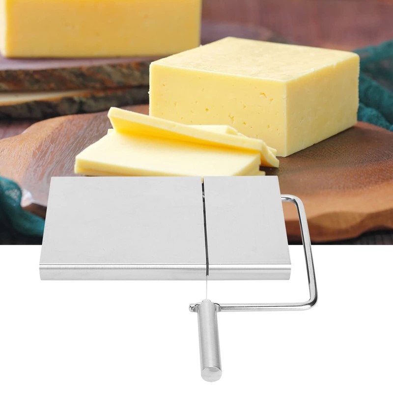 JTLB Household Stainless Steel Cheese Ham Butter Cutter with Cutting