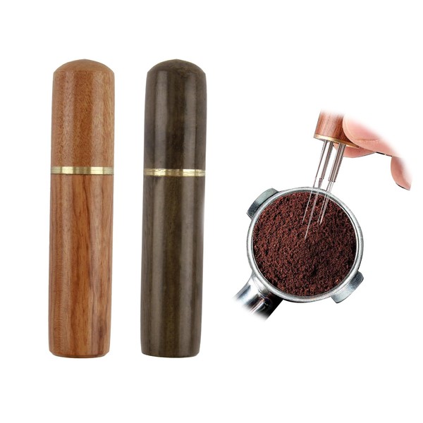 Espresso Coffee Stirrer, Espresso Distribution Tool 6 Needles Coffee Stirring