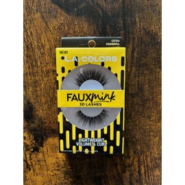 L.A. COLORS LA Colors Faux Mink 3D Lashes Lightweight Volume & Curl Powerful NEW
