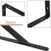 Heavy Duty Shelf Brackets Triangle Shelving Brackets Right Angle Wall