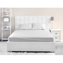 Spring Air Soft Sensation Sabanas Microfibra Soft Sensation - Blanco Queen Size, Color Blanco, Queen Size, Pack ofPaquete de 4                        