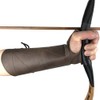 longbowmaker Traditional Leather Arm Guards for Archery