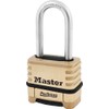 Master Lock Brass ProSeries Set Your Own Combination Lock, Outdoor