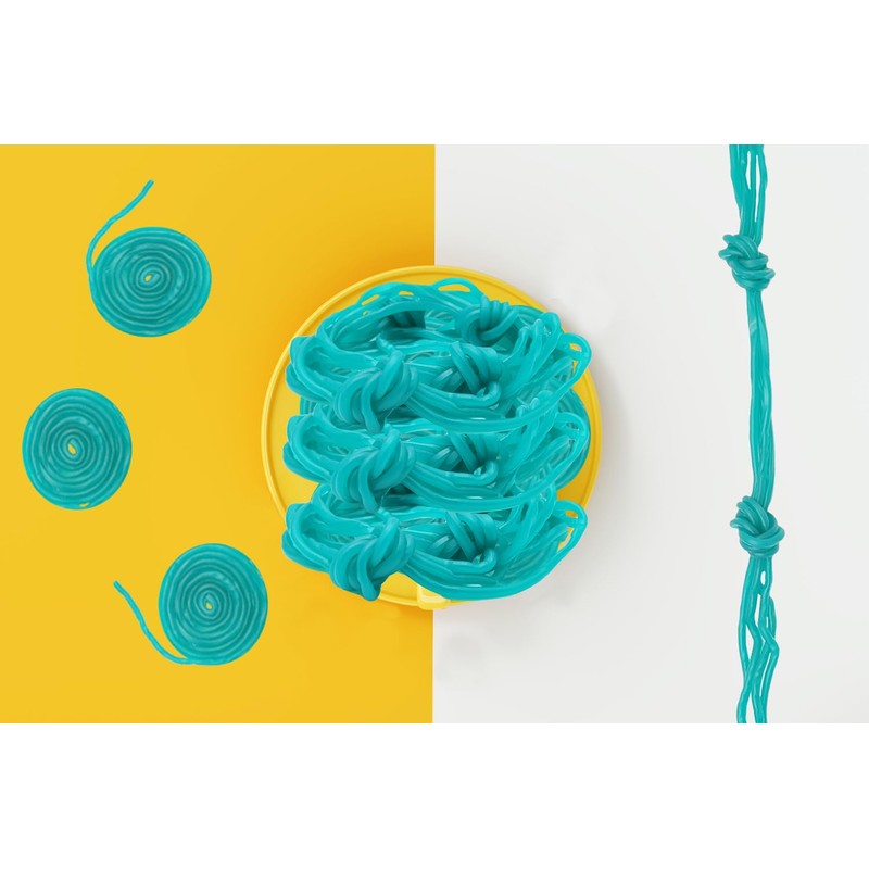 Fruidles Blue Raspberry Licorice Laces, Blue Raspberry Candy for Parties,