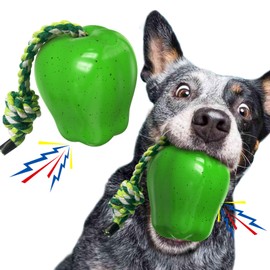 Petsylvania Dog chew Toys - Interactive & Durable Dog Toy for Engaging Playtime - Perfect for Puppies & Small Dogs – Rubber Dog Toy (Green)