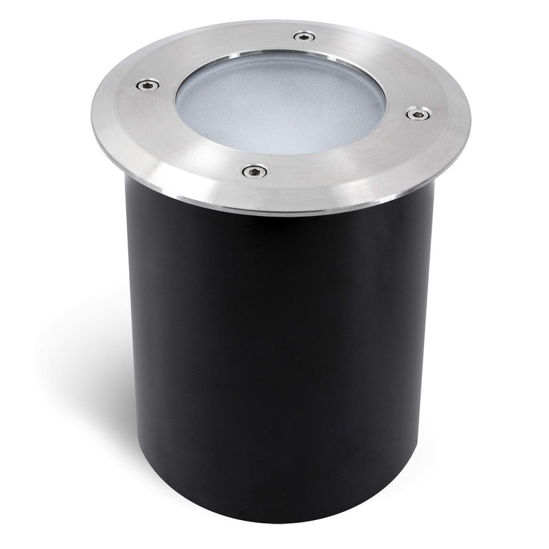 Juavi Pivoting Recessed Floor Spotlight with LED GU10