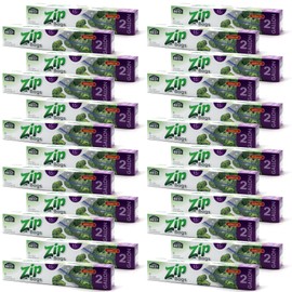 DURRA BEST. 2 Gallon Extra Large Storage Zip Bags - Double Zip, Freezer Safe, Resealable, and Leak Proof (360 Count)