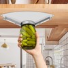ZONJIE Jar Opener, Undermount Lid Gripper Tool Cabinet Jar Lid