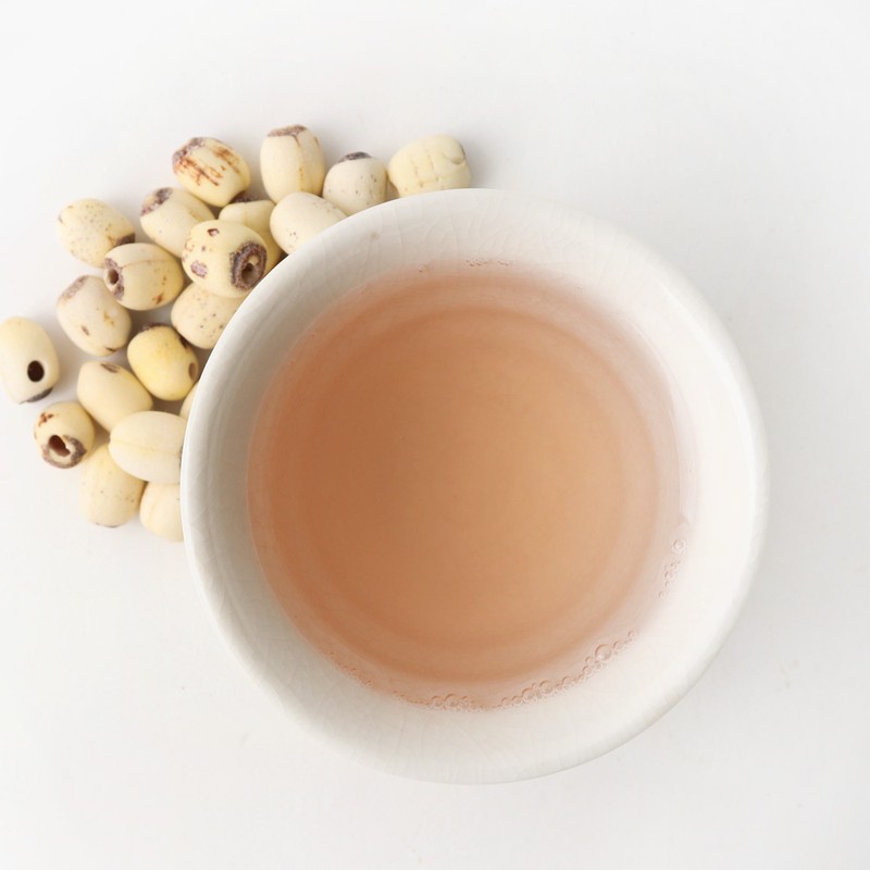 동의한재 껍질깐 연자육 연꽃씨, 500g, 1개 Peeled Lotus Seeds, 500g,