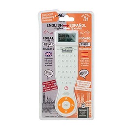 IF Electronic Dictionary Bookmark-Spanish-English, White/Orange