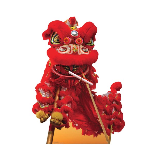 Advanced Graphics Chinese New Year Red Dragon Life Size Cardboard