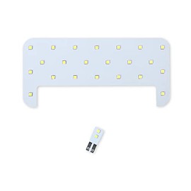 CORSA Toyota Yaris/Yaris Cloth MXPH10/15 Series MXPA10/15 Series HYBRIDZ/Z Compatible with All Grade LED Room Lamp Set Luggage Center [Dedicated Tools Included] [Compatible with Car Inspection] Luminous Color White Custom Parts Accessories Dress Up YARIS/YARIS CROSS [2] M