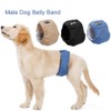 3Pcs Washable Male Dog Belly Band Wrap Waterproof Pet Diaper