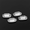 Eyeglass Nose Pads 11mm 5Pairs Replacement Square Rectangle Slide/Slip in