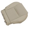 Vigoraze Front Driver Bottom Replacement Leather Seat Cover Tan Compatible