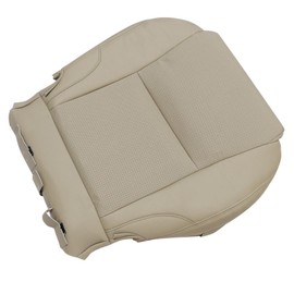 Vigoraze Front Driver Bottom Replacement Leather Seat Cover Tan Compatible with Lexus IS250 IS350 2006 2007 2008 2009 2010 2011 2012 2013
