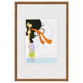 walther design New Lifestyle KV030X Plastic Picture Frame, Taupe, 20 x 30 cm