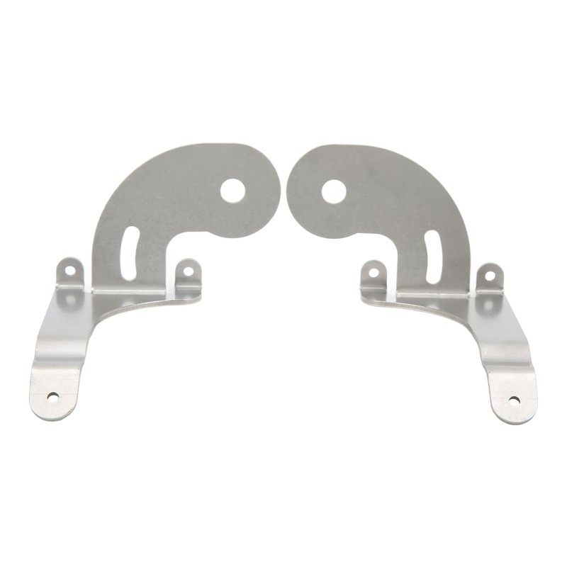 2pcs Spotlight Mounting Bracket Left Right Stainless Steel Chrome Replacement