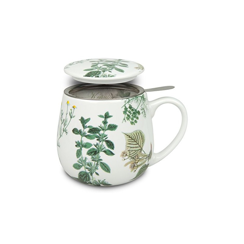 Könitz Tea for One, Porzellan, Mehrfarbig, 13.2 x 8.2 x