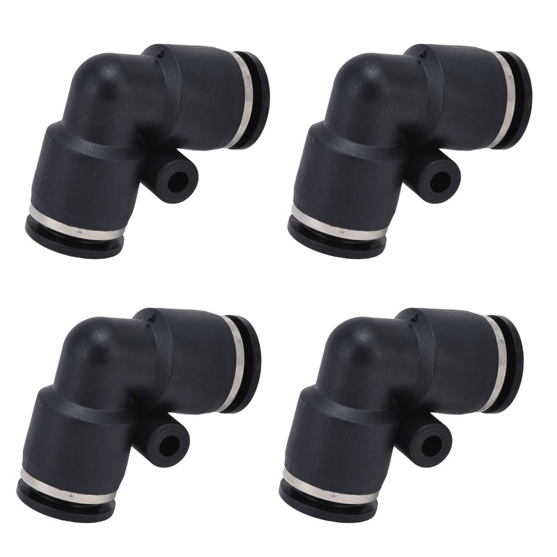 10pcs Pneumatic Connector Durable ABS Replaceable Practical Connecting Accessories for