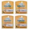Schick Injector Blades, 7-Count Boxes (Pack of 4)