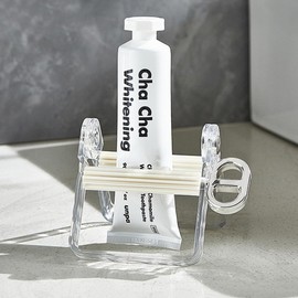 UDQYQ Tube Squeezer / Tube Press - Toothpaste Squeezer Made of Premium ABS Plastic - Squeeze and Empty Tubes Completely - Suitable for Toothpaste, Oil Paint, Hand Cream or Ointment (White)