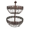 ROSYLINE 2 tier fruit basket, fruit bowl, multi-purpose kitchen and