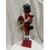 North Pole Trading Co. Nutcracker Holiday 14" AA Shopper Girl