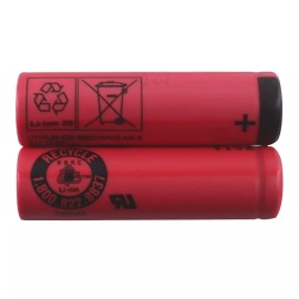 SANYO NEW 2 pc SANYO UR 14500 AC Li-ion 740mAh Rechargeable 3.7v  FLAT-TOPS BRAUN