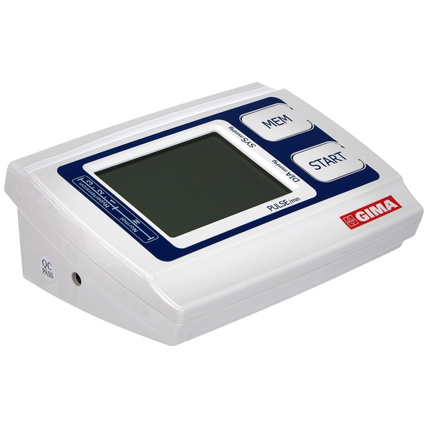 GIMA - Smart Automatisches Digitales ARM-Blutdruckmessgerät, misst den Systolischen und Diastolischen Blutdruck sowie Die Herzfrequenz, Sowohl für den professionellen als auch für den Privaten Gebrauc